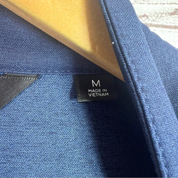 Travis Mathew Surfside Blue Full Zip Jacket Size M - Picture 7 of 10